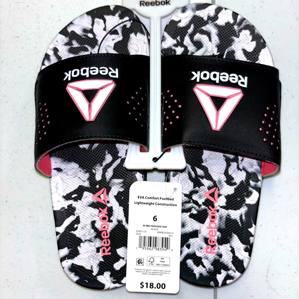 Women’s Reebok slides
